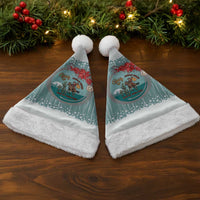 Cowboy Christmas Santa Hat Giddy Up Jingle Horse Green Version - Wonder Print Shop
