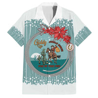 Cowboy Christmas Family Matching Summer Maxi Dress and Hawaiian Shirt Giddy Up Jingle Horse Green Version - Wonder Print Shop