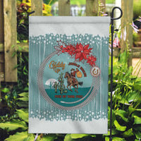 Cowboy Christmas Garden Flag Giddy Up Jingle Horse Green Version - Wonder Print Shop