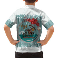 Cowboy Christmas Hawaiian Shirt Giddy Up Jingle Horse Green Version - Wonder Print Shop