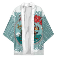 Cowboy Christmas Kimono Giddy Up Jingle Horse Green Version - Wonder Print Shop