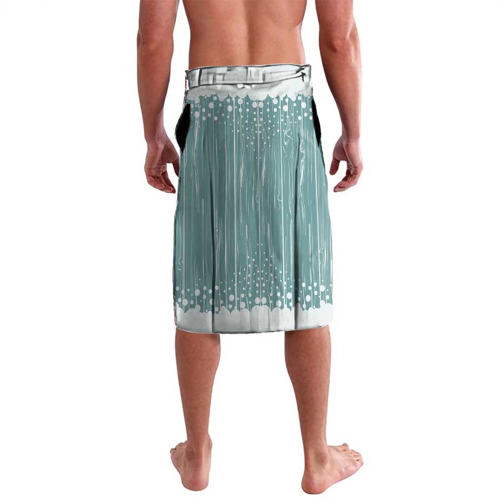 Cowboy Christmas Lavalava Giddy Up Jingle Horse Green Version - Wonder Print Shop