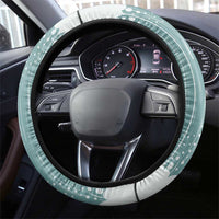 Cowboy Christmas Steering Wheel Cover Giddy Up Jingle Horse Green Version - Wonder Print Shop