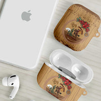 Cowboy Christmas AirPods Case Giddy Up Jingle Horse Brown Version - Wonder Print Shop