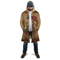 Cowboy Christmas Cloak Giddy Up Jingle Horse Brown Version - Wonder Print Shop