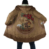 Cowboy Christmas Cloak Giddy Up Jingle Horse Brown Version - Wonder Print Shop