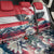Austria Black Eagle Back Car Seat Cover Edelweiss with Austrian Flag - Wonder Print Shop