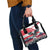 Austria Black Eagle Shoulder Handbag Edelweiss with Austrian Flag