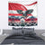 Austria Black Eagle Tapestry Edelweiss with Austrian Flag - Wonder Print Shop