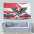 Austria Black Eagle Tapestry Edelweiss with Austrian Flag - Wonder Print Shop