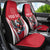 Custom Austria Football Car Seat Cover Das Team With Eagle Mascot - Wonder Print Shop