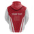 Custom Austria Football Hoodie Das Team With Eagle Mascot - Wonder Print Shop