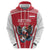 Custom Austria Football Hoodie Das Team With Eagle Mascot - Wonder Print Shop