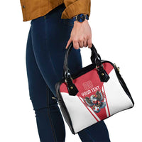 Custom Austria Football Shoulder Handbag Das Team With Eagle Mascot