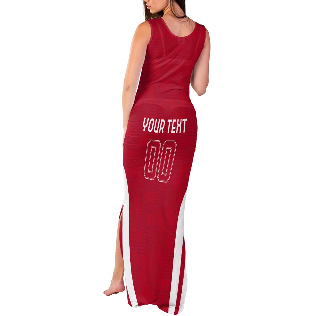 Custom Austria Football Tank Maxi Dress Das Team With Eagle Mascot - Wonder Print Shop