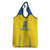 Custom Ukraine Football Grocery Bag Come On Zbirna Yellow Version