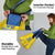 Custom Ukraine Football Grocery Bag Come On Zbirna Yellow Version