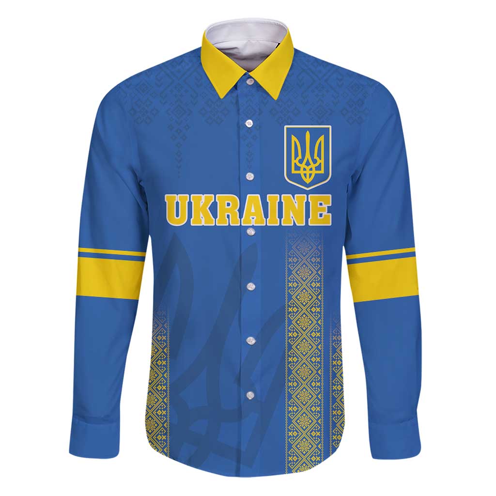Custom Ukraine Football Family Matching Puletasi and Hawaiian Shirt Come On Zbirna Blue Version