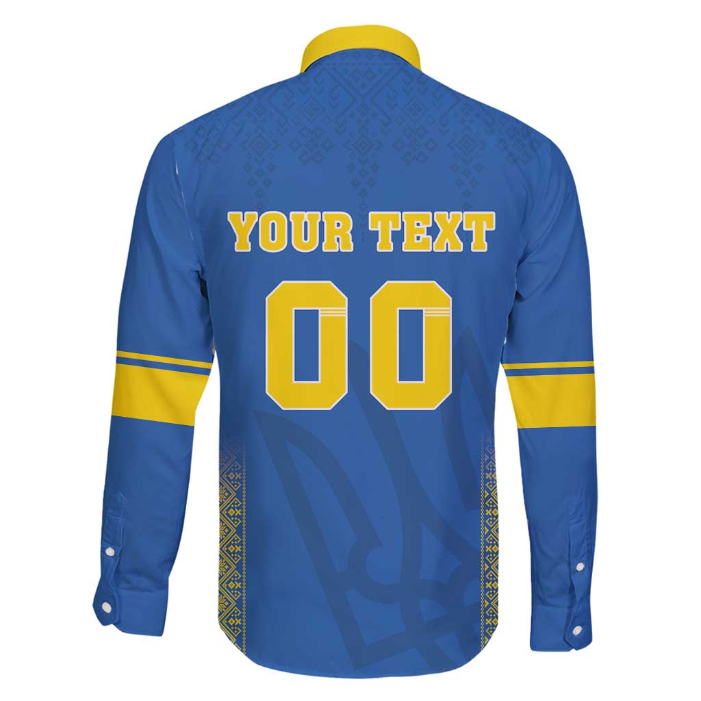 Custom Ukraine Football Family Matching Summer Maxi Dress and Hawaiian Shirt Come On Zbirna Blue Version