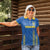 Custom Ukraine Football Women Polo Shirt Come On Zbirna Blue Version