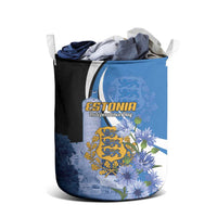 Estonia Independence Day Laundry Basket Pikk Hermann Tower Estonian Pride
