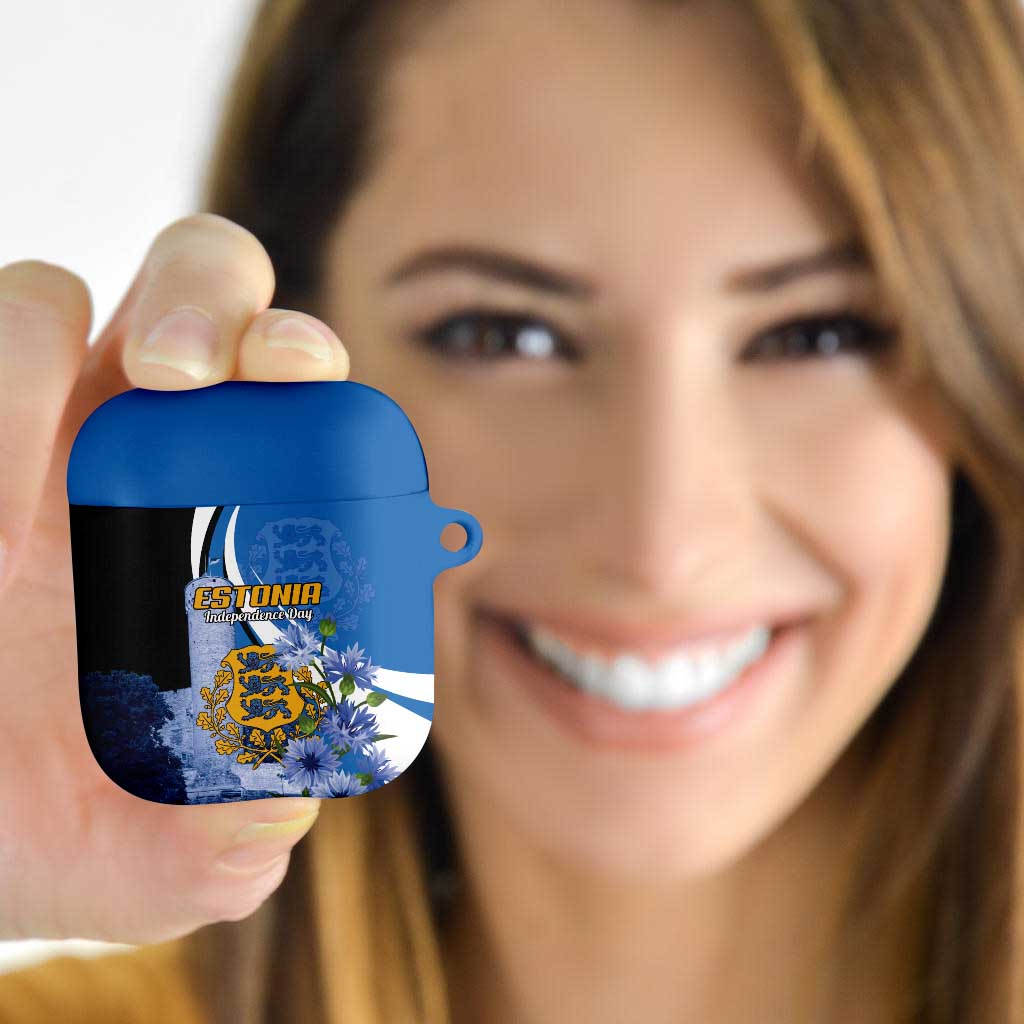 Estonia Independence Day AirPods Case Pikk Hermann Tower Estonian Pride