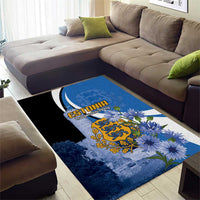 Estonia Independence Day Area Rug Pikk Hermann Tower Estonian Pride