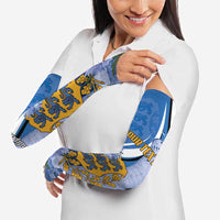 Estonia Independence Day Personalized Arm Sleeves Pikk Hermann Tower Estonian Pride
