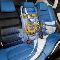 Estonia Independence Day Back Car Seat Cover Pikk Hermann Tower Estonian Pride