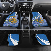 Estonia Independence Day Personalized Car Mats Pikk Hermann Tower Estonian Pride