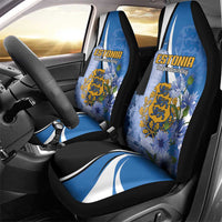 Estonia Independence Day Car Seat Cover Pikk Hermann Tower Estonian Pride