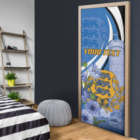 Estonia Independence Day Personalized Door Cover Pikk Hermann Tower Estonian Pride