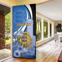 Estonia Independence Day Personalized Door Cover Pikk Hermann Tower Estonian Pride