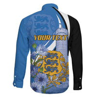 Estonia Independence Day Personalized Family Matching Mermaid Dress and Hawaiian Shirt Pikk Hermann Tower Estonian Pride