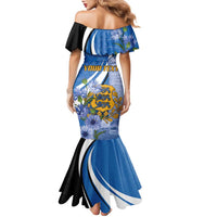 Estonia Independence Day Personalized Family Matching Mermaid Dress and Hawaiian Shirt Pikk Hermann Tower Estonian Pride