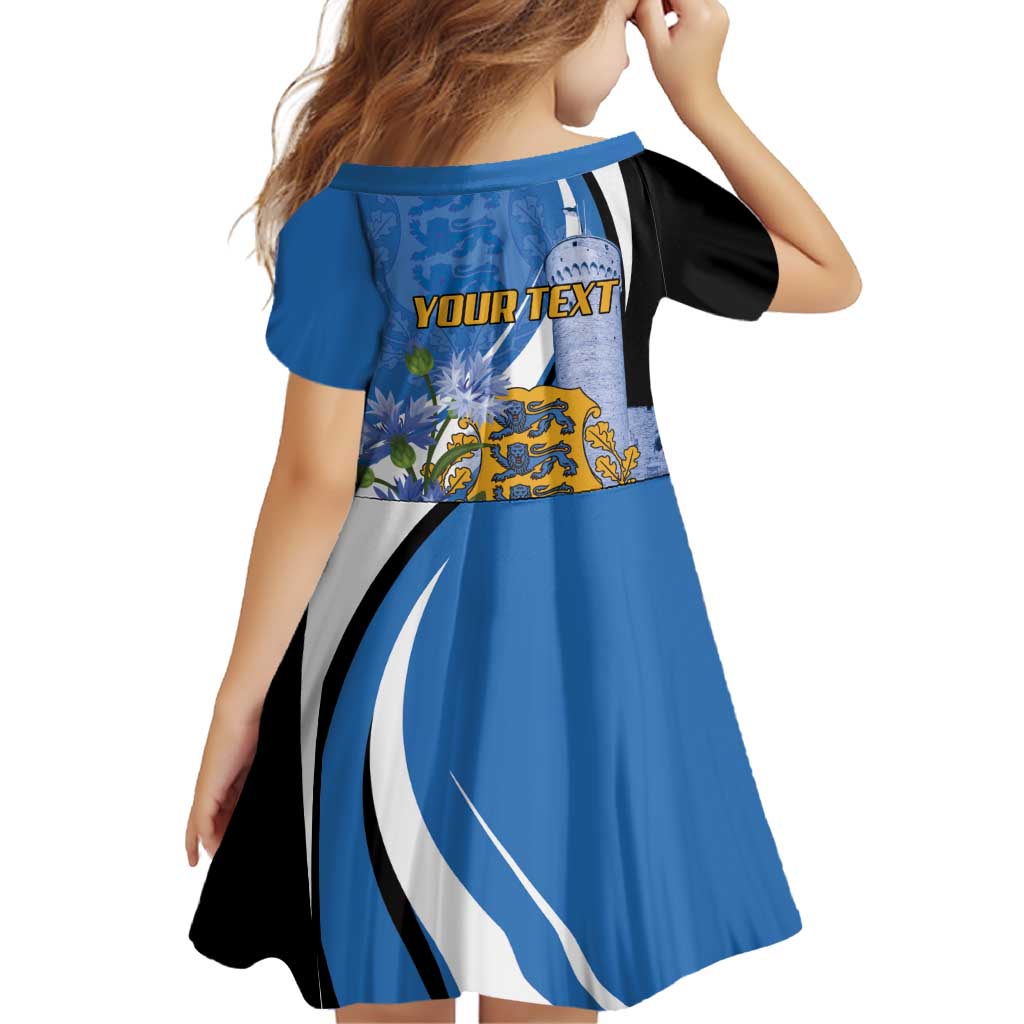 Estonia Independence Day Personalized Family Matching Summer Maxi Dress and Hawaiian Shirt Pikk Hermann Tower Estonian Pride