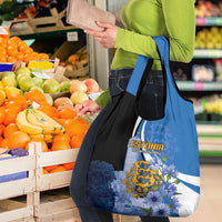 Estonia Independence Day Grocery Bag Pikk Hermann Tower Estonian Pride