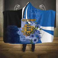 Estonia Independence Day Hooded Blanket Pikk Hermann Tower Estonian Pride