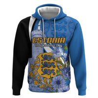Estonia Independence Day Personalized Hoodie Pikk Hermann Tower Estonian Pride