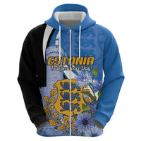 Estonia Independence Day Personalized Hoodie Pikk Hermann Tower Estonian Pride