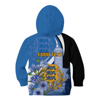 Estonia Independence Day Personalized Kid Hoodie Pikk Hermann Tower Estonian Pride
