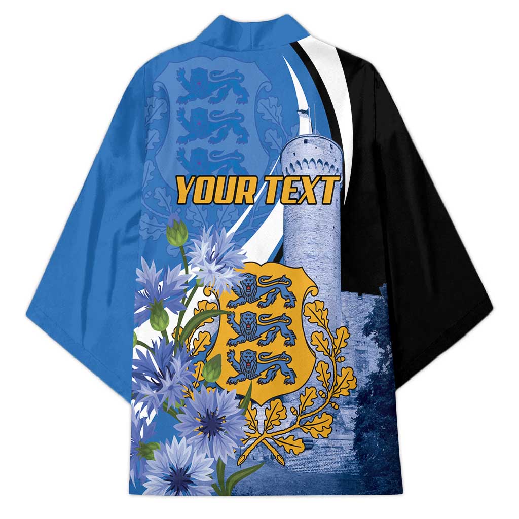 Estonia Independence Day Personalized Kimono Pikk Hermann Tower Estonian Pride
