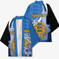 Estonia Independence Day Personalized Kimono Pikk Hermann Tower Estonian Pride