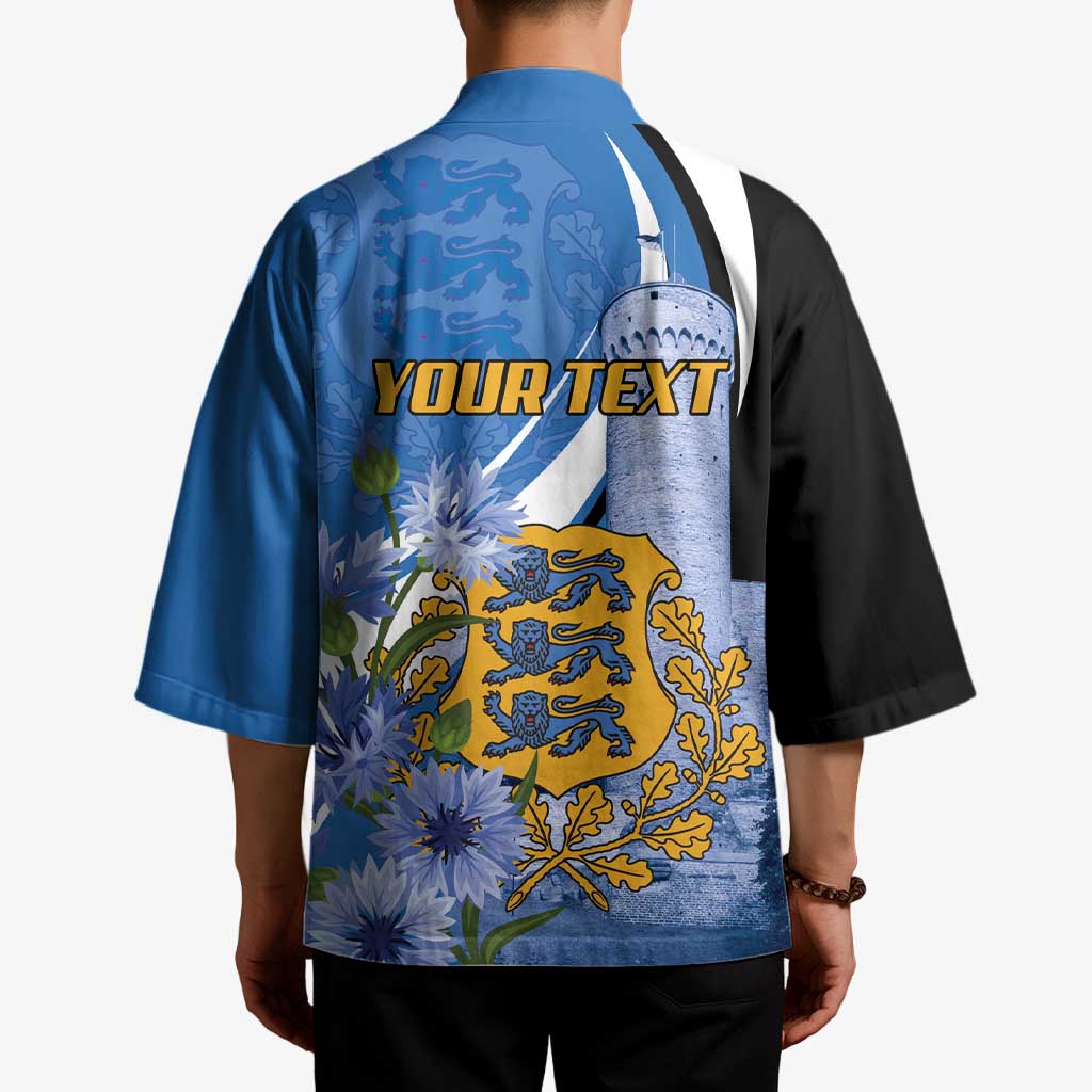 Estonia Independence Day Personalized Kimono Pikk Hermann Tower Estonian Pride