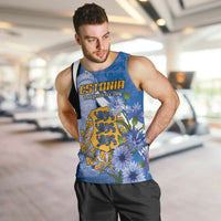 Estonia Independence Day Personalized Men Tank Top Pikk Hermann Tower Estonian Pride