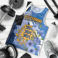 Estonia Independence Day Personalized Men Tank Top Pikk Hermann Tower Estonian Pride