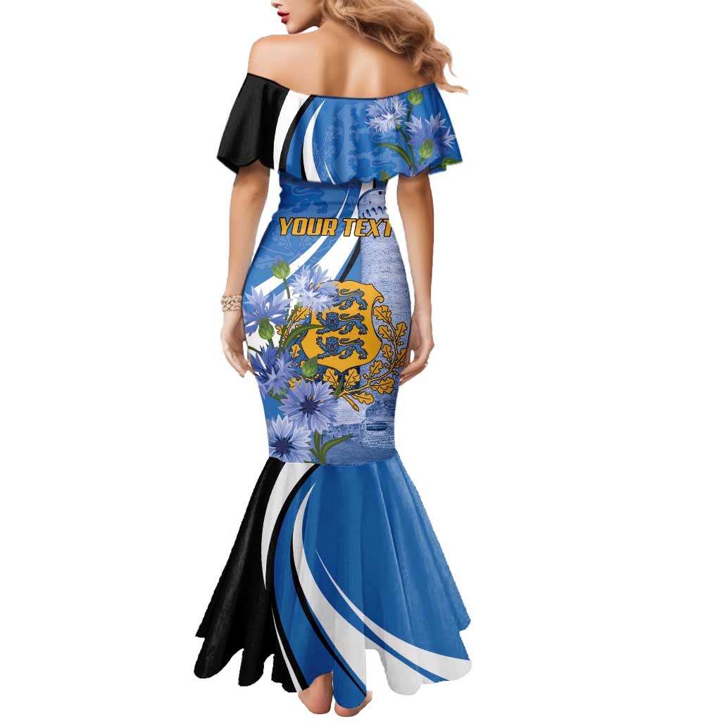 Estonia Independence Day Personalized Mermaid Dress Pikk Hermann Tower Estonian Pride