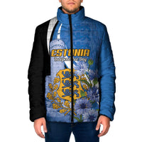 Estonia Independence Day Personalized Padded Jacket Pikk Hermann Tower Estonian Pride
