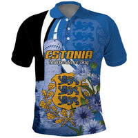 Estonia Independence Day Personalized Polo Shirt Pikk Hermann Tower Estonian Pride