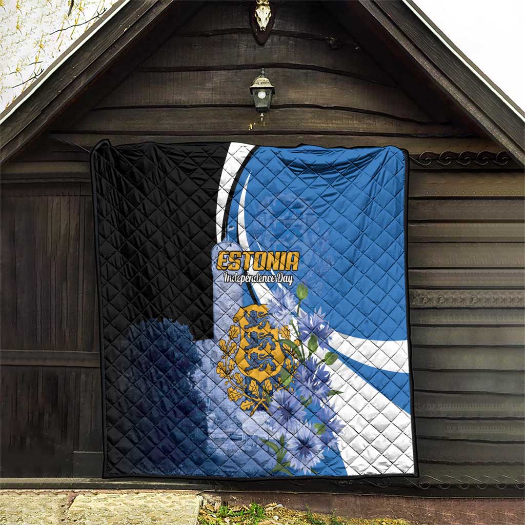 Estonia Independence Day Quilt Pikk Hermann Tower Estonian Pride